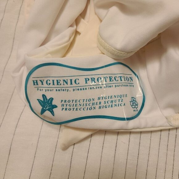 GabiFresh x Swimsuits For All Wrap Sash One Piece Swimsuit Cream Size 10 NWT - Picture 8 of 11